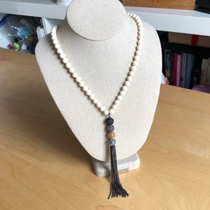 Stella & Dot Retired Revival Tassel long necklace